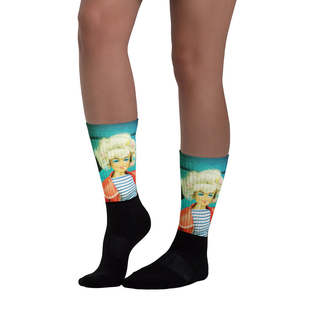Turleen Red Jacket Socks