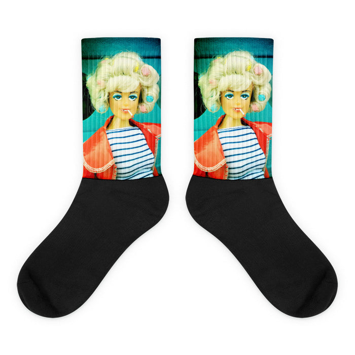 Turleen Red Jacket Socks